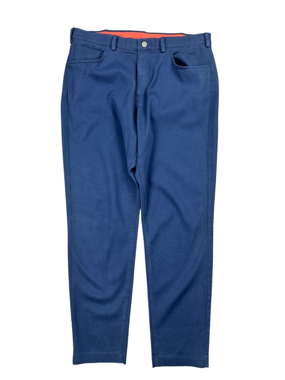 Redvanly Calvin Pull On Chino Pants Navy — Size XL x 32